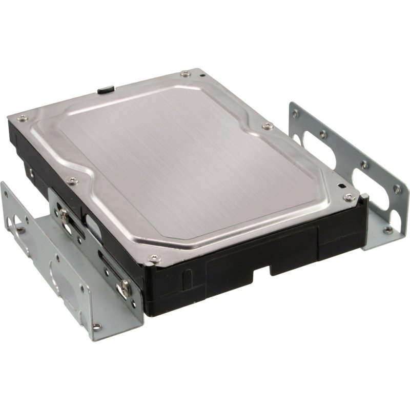 Intos Inline Hilfsrahmen 3.5" HDD in 5.25" Schacht