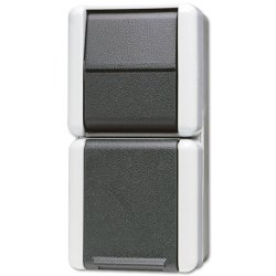 JUNG 876 W socket-outlet White