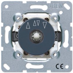 JUNG 1234.10 electrical switch Rotary switch 1P Metallic