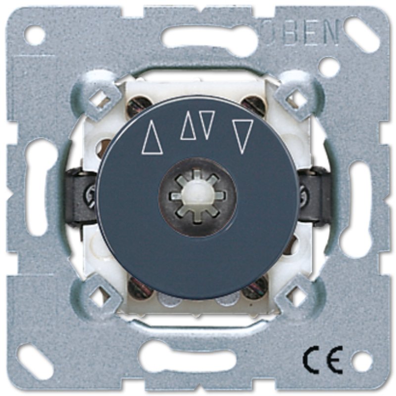 JUNG 1234.10 commutateur électrique Commutateur rotatif 1P Métallique