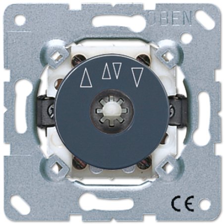 JUNG 1234.10 electrical switch Rotary switch 1P Metallic