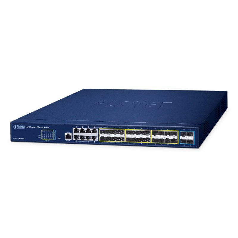 PLANET GS-6311-16S8C4XR network switch Managed L3 Gigabit Ethernet (10/100/1000)