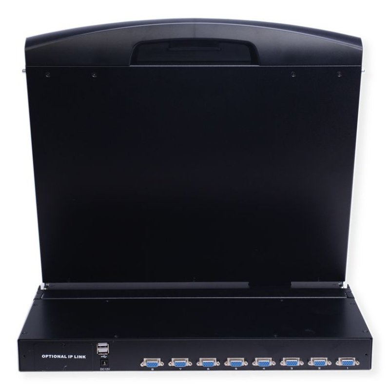 VALUE 19-Zoll-KVM-Switch, 8-Port, 43 cm (17") TFT (4:3), VGA, USB, UK-Layout