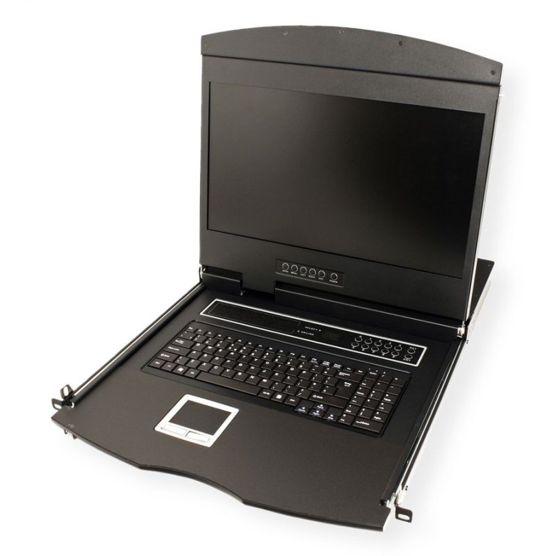 VALUE 26.99.0192 rack console 48.3 cm (19") 1366 x 768 pixels Black 1U