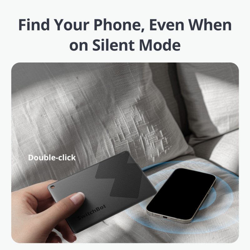 SwitchBot Geldbörsen-Tracker-Karte NFC-kompatibel