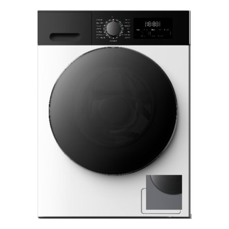 Bomann WA 7112 machine à laver Charge avant 10 kg 1400 tr/min Noir
