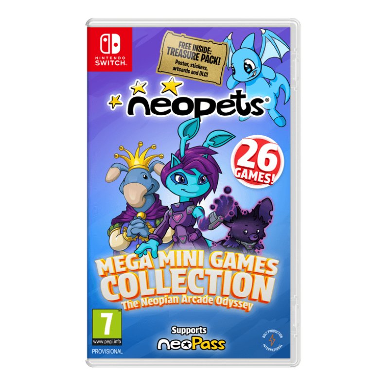 Neopets: Mega Mini Games Collection - Day One Edition /Switch