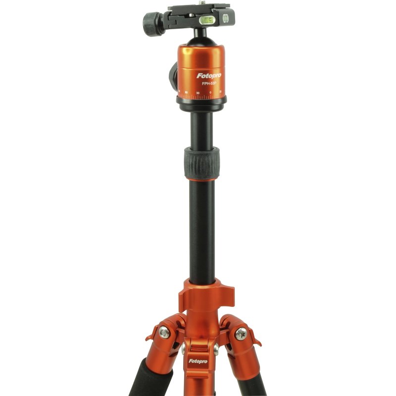 Rollei Compact Traveler No. 1 tripod Digital/film cameras 3 leg(s) Black, Orange