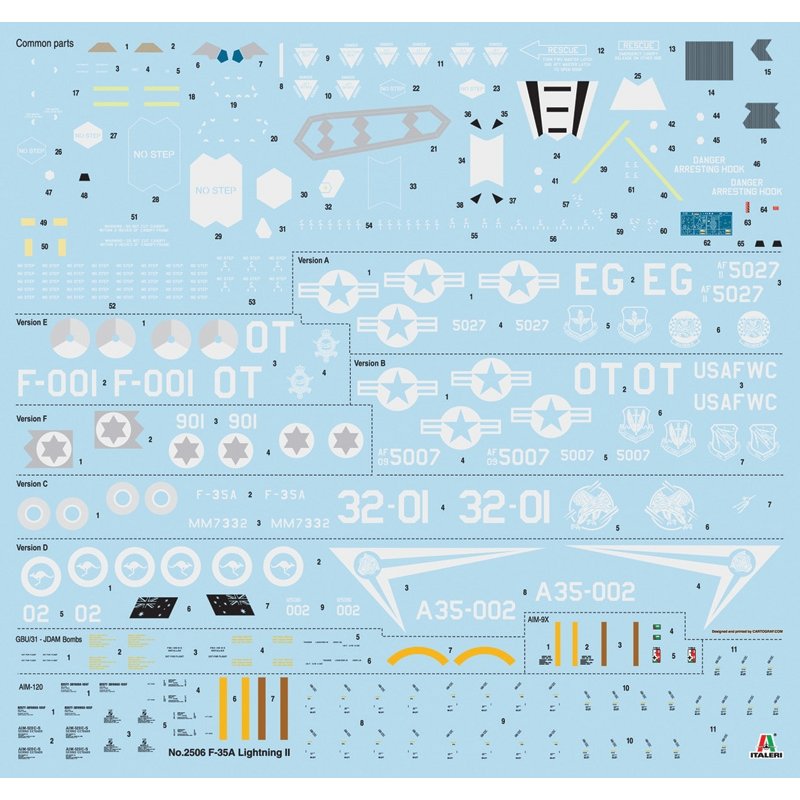 Italeri - F-35A LIGHTING II (489326)