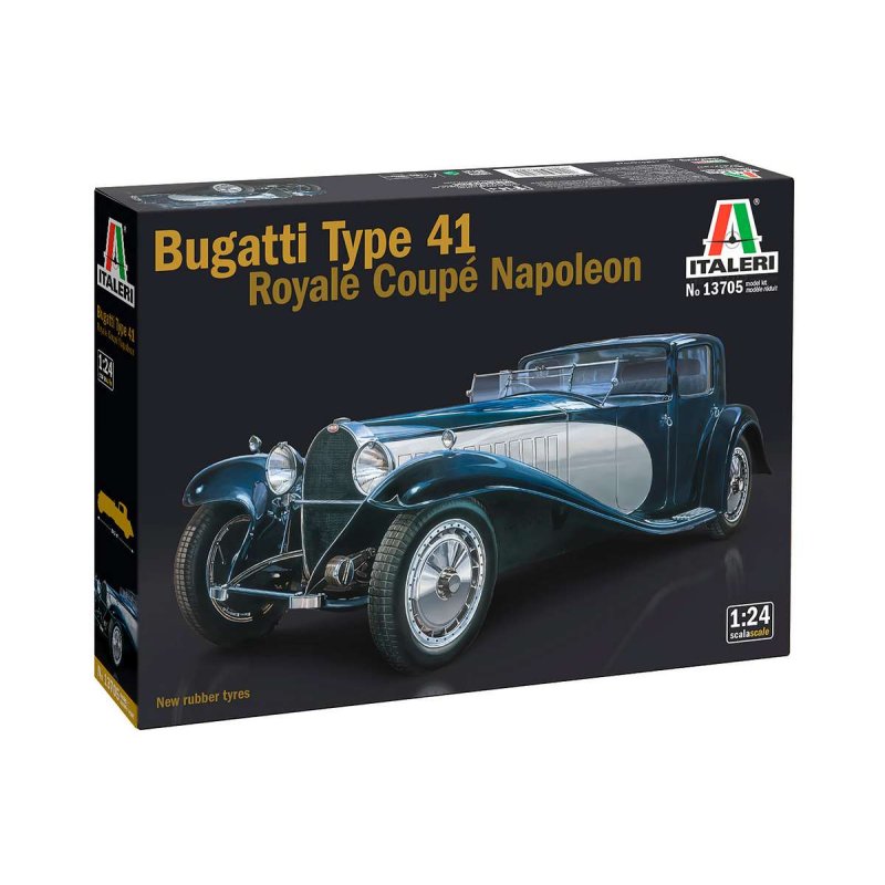 Italeri - Bugatti Type 41 Royale Coupè Napoleon (489833)
