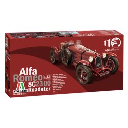 Italeri Alfa Romeo 8C 2300 Roadster Modèle de roadster Kit de montage 1:12