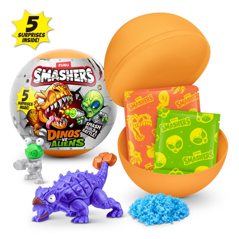 Smashers Dino vs Aliens Planet