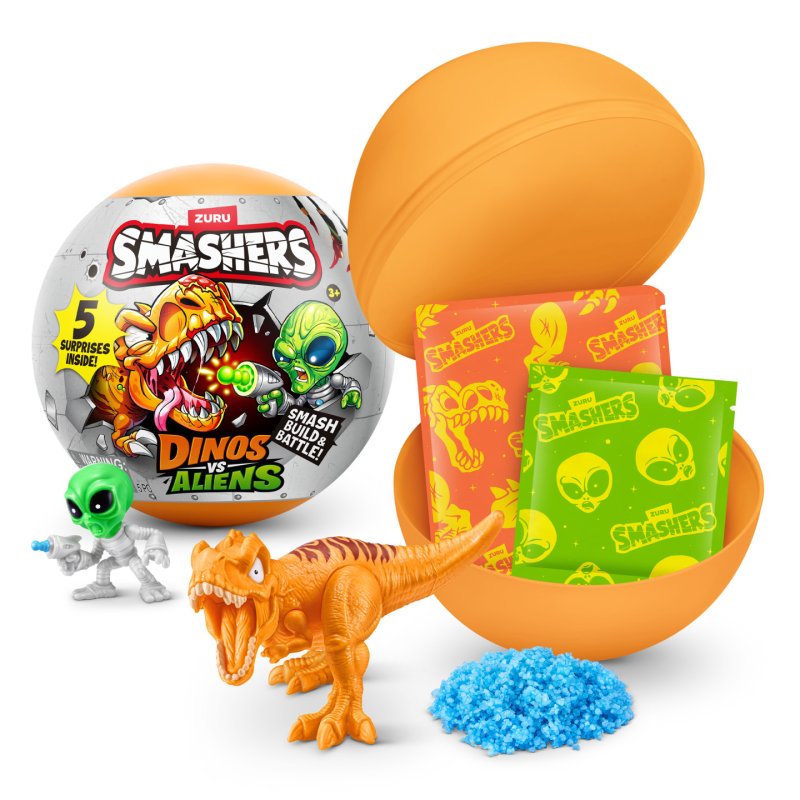 Smashers Dino vs Aliens Planet