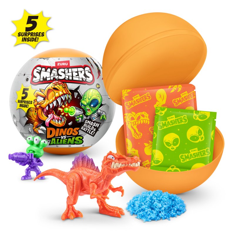 Smashers Dino vs Aliens Planète