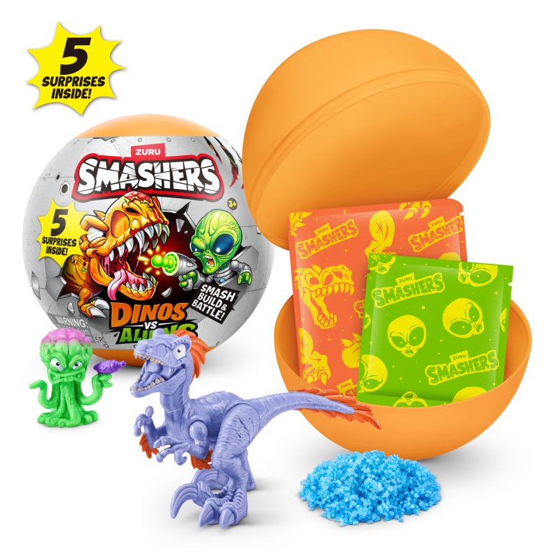 Smashers Dino vs Aliens Planète