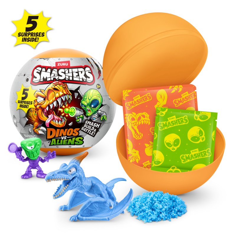 Smashers Dino vs Aliens Planet