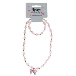 Tinka Beauty – Necklace with Bracelet – Unicorn – Pink (8-433216A)