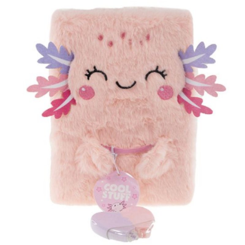 Tinka - Notebook Axolotl w/Ink