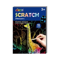 Avenir - Mini Scratch Book - Dinosaurs (58CH191601)
