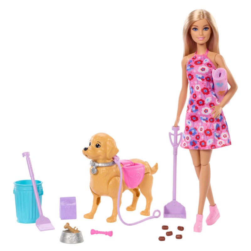 Barbie - Walk & Potty Malibu (JJB46)