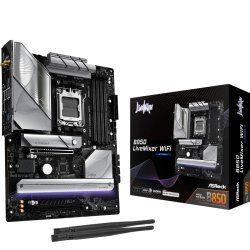 Asrock B850 LIVEMIXER WIFI, AMD B850, AM5, ATX, 4 DDR5, HDMI, DP, Wi-Fi 7, 2.5G LAN, RGB, 3x M.2