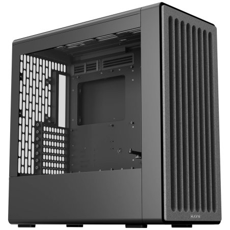 HAVN BF 360 PC-Gehäuse, Midi-Tower, E-ATX, Tempered Glass - schwarz