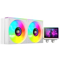 Kit Watercooling AIO Mars Gaming ML-Vision II RGB - 240mm (Blanc)