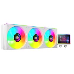 Kit Watercooling AIO Mars Gaming ML-Vision II RGB - 360mm (Blanc)