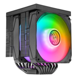 Ventilateur pour processeur Mars Gaming MCPU-LCDPro RGB (Noir)