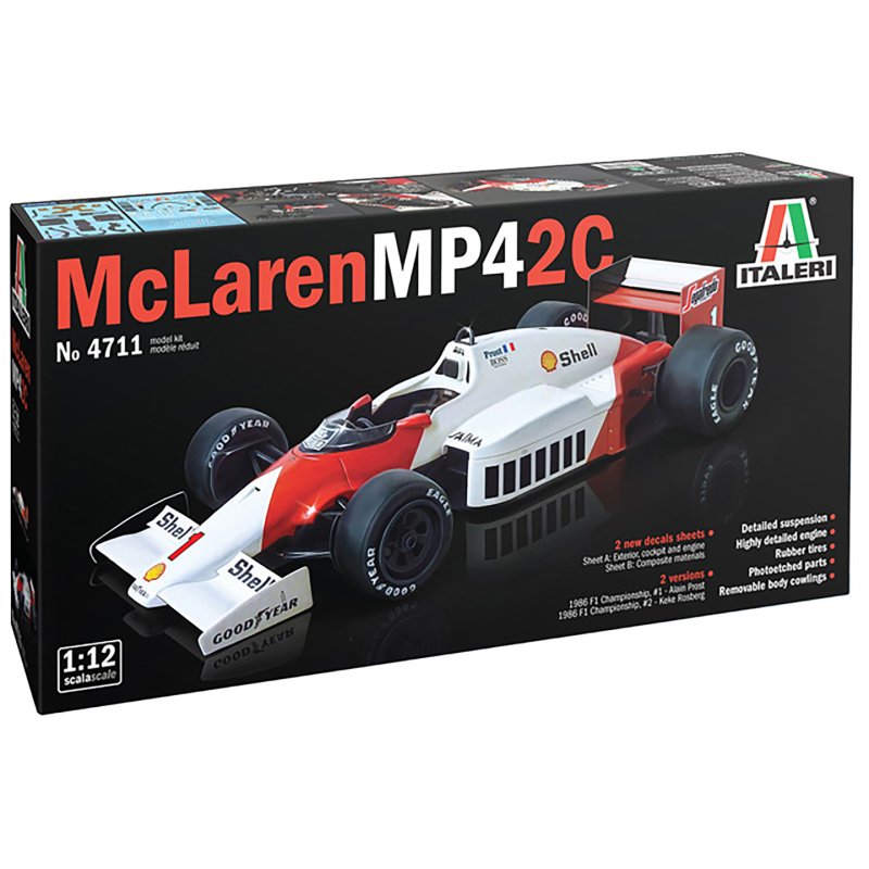 Italeri - McLaren MP4/2C Prost/Rosberg (489692)