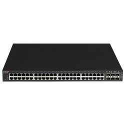 Edimax GS-5654PLX network switch Managed Gigabit Ethernet (10/100/1000) Power over Ethernet (PoE) Black