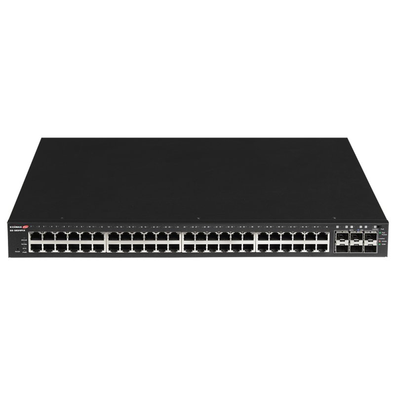 Edimax GS-5654PLX commutateur réseau Géré Gigabit Ethernet (10/100/1000) Connexion Ethernet, supportant