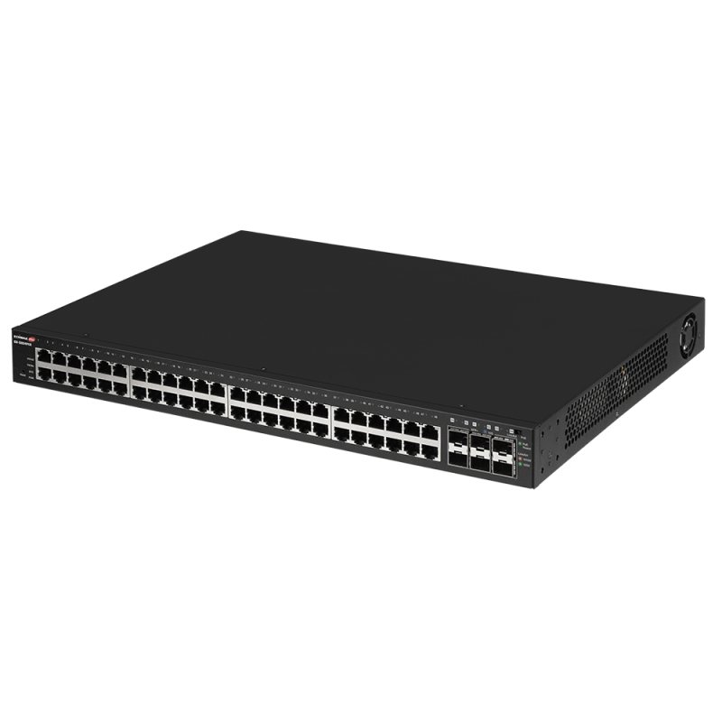 Edimax 54-Port Gigabit PoE Web Smart Switch fr Langstrecken mit 6 SFP 10G-Por