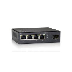 LevelOne GEU-0521 Gigabit 4 Port 1 SFP Switch