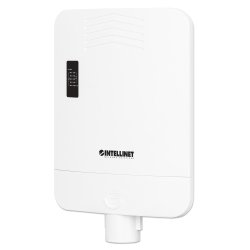 Intellinet Switch Gigabit extérieur 5 ports alimenté en PoE, avec PoE passthrough / extendeur PoE 4 ports,