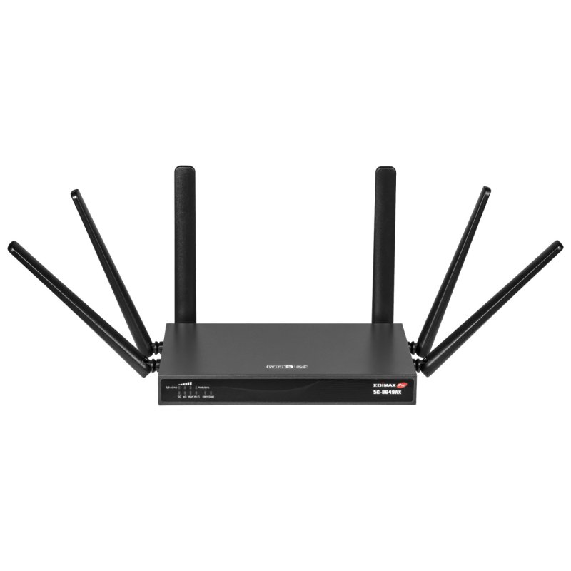Edimax 5G-8649AX wireless router Dual-band (2.4 GHz / 5 GHz) Black