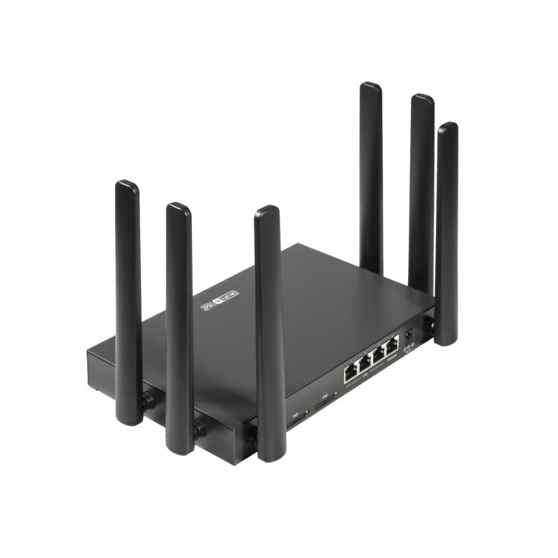 Edimax 5G-8649AX routeur sans fil Bi-bande (2,4 GHz / 5 GHz) Noir