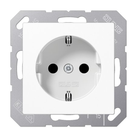 JUNG A 1520 BFKI WW outlet box Type F White