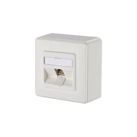BTR NETCOM 1309110002-E prise de courant RJ-45 Blanc