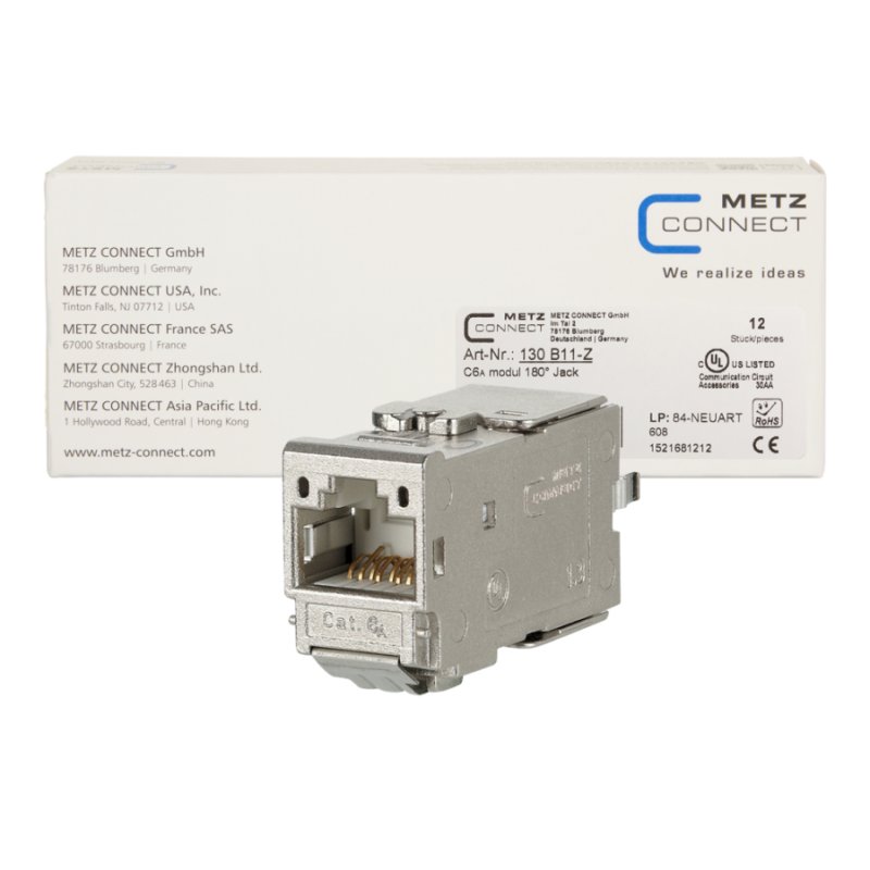 METZ CONNECT C6Amodul 180 Jack (VPE 12)