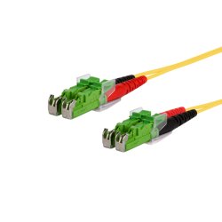 METZ CONNECT 151P1MAMA10E InfiniBand/fibre optic cable 1 m E-2000 (LSH) I-V(ZN) H Yellow