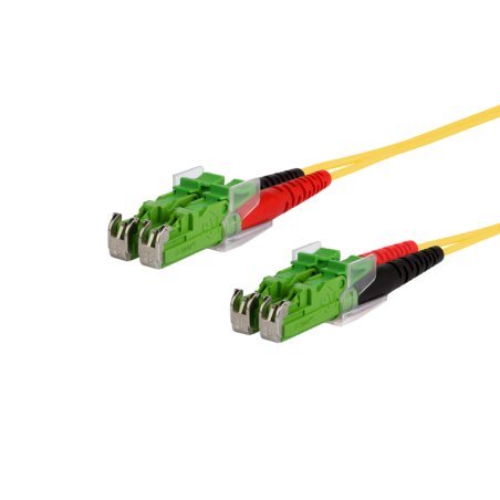 METZ CONNECT 151P1MAMA10E câble InfiniBand et à fibres optiques 1 m E-2000 (LSH) I-V(ZN) H Jaune