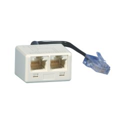 METZ CONNECT UAE Adapter WE8(4)-WE8/WE8 RJ45 Stecker, 0,1m Verl.