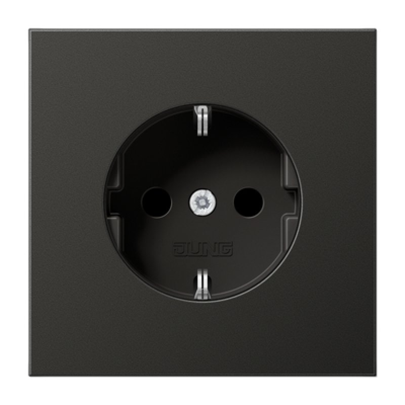 JUNG AL 1520 AN outlet box Type F Black