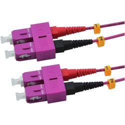 Red 2716-10-0006 InfiniBand/fibre optic cable 1 m SC Purple