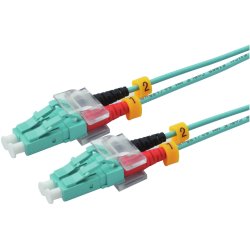 RED 2716-10-0011 LWL-Duplex Patchkabel LC/LC 1,0m OM3 Aqua