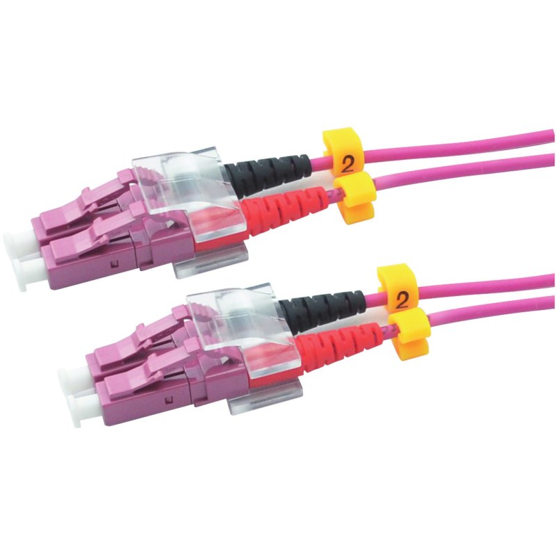 Red 2716-10-0019 câble InfiniBand et à fibres optiques 5 m LC Violet
