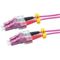 Red 2716-10-0020 InfiniBand/fibre optic cable 10 m LC Purple
