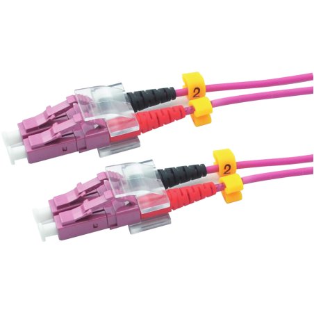 Red 2716-10-0020 câble InfiniBand et à fibres optiques 10 m LC Violet