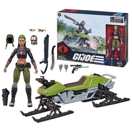 G.I. JOE -Zanya & Dreadnok Chameleon -Fig. Classified Series 194 15cm